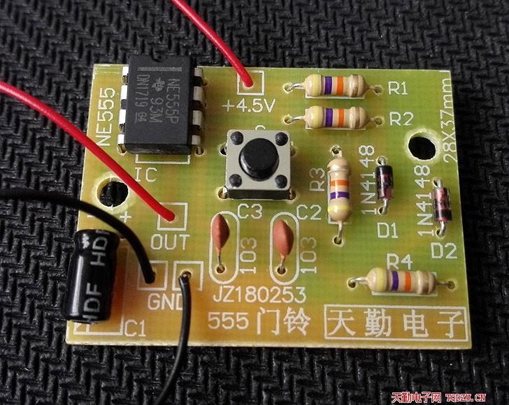 555门铃套件焊接教程